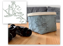 Stickserie - Hiking Wandern Line Art 5